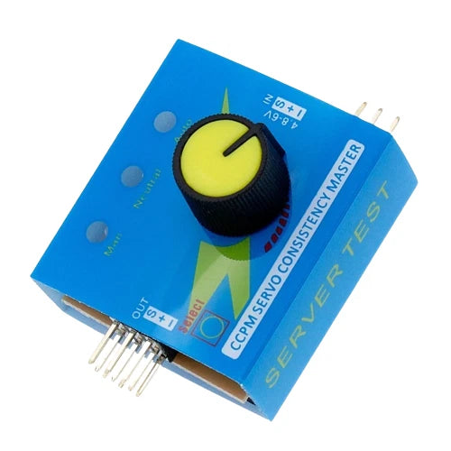 Multi Servo Tester 3CH ESC Consistency Speed Controller Power Channel CCPM Meter