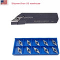 Svjcr1616h16 16mm Cnc Lathe Turning Tool Holder + Vcgt160404 Carbide