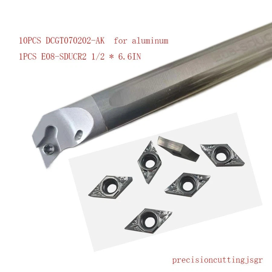 Tool Zimi Solid Carbide Boring Bar 1/2" X 6.0" E08-sducr2 +