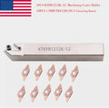 12mm Ktkfr-12 Lathe Grooving Parting Holder + Tkf12r150-s 1.5 Inserts