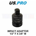 Us Pro Tools Impact Socket Adaptor Step Up Adapter 1/2" Inch F To