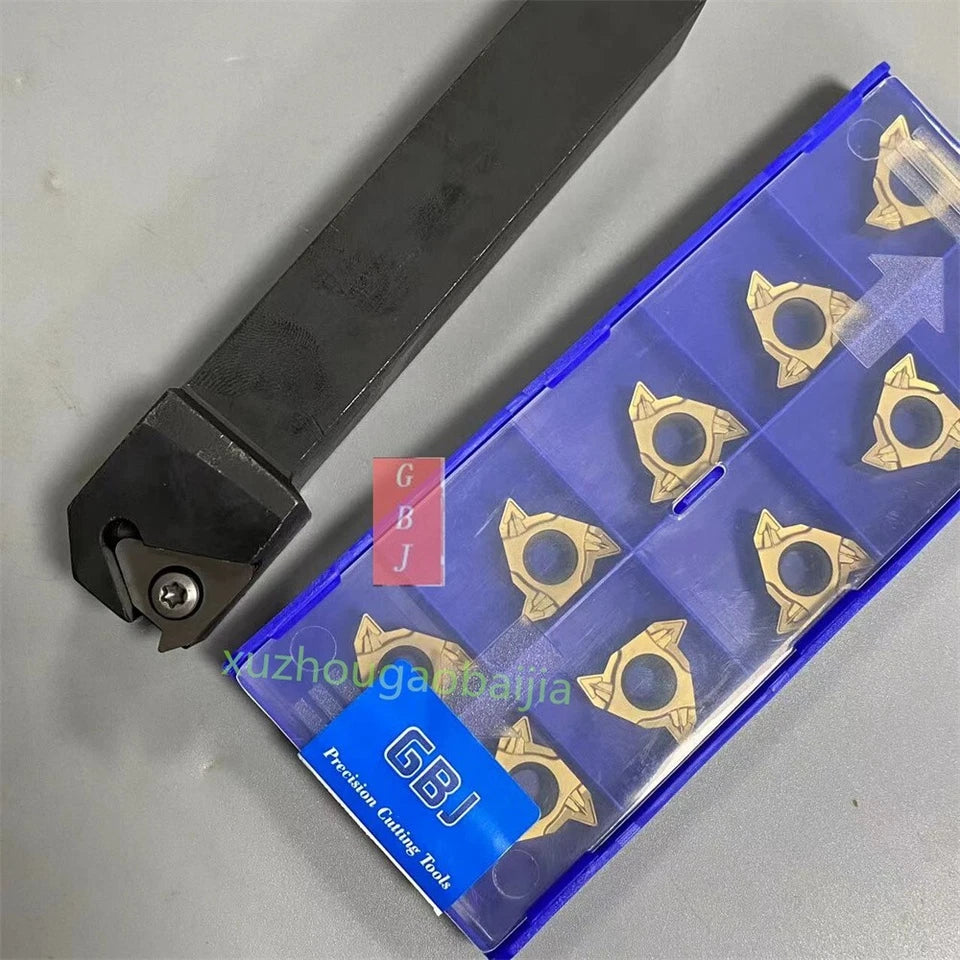 Ser 2020k22 Cnc External Thread Turning Tool Holder + 22er N60p Insert