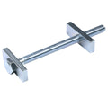 Rok Hardware #1/4-20 X 4" Hex Draw Bolt Zinc Plated