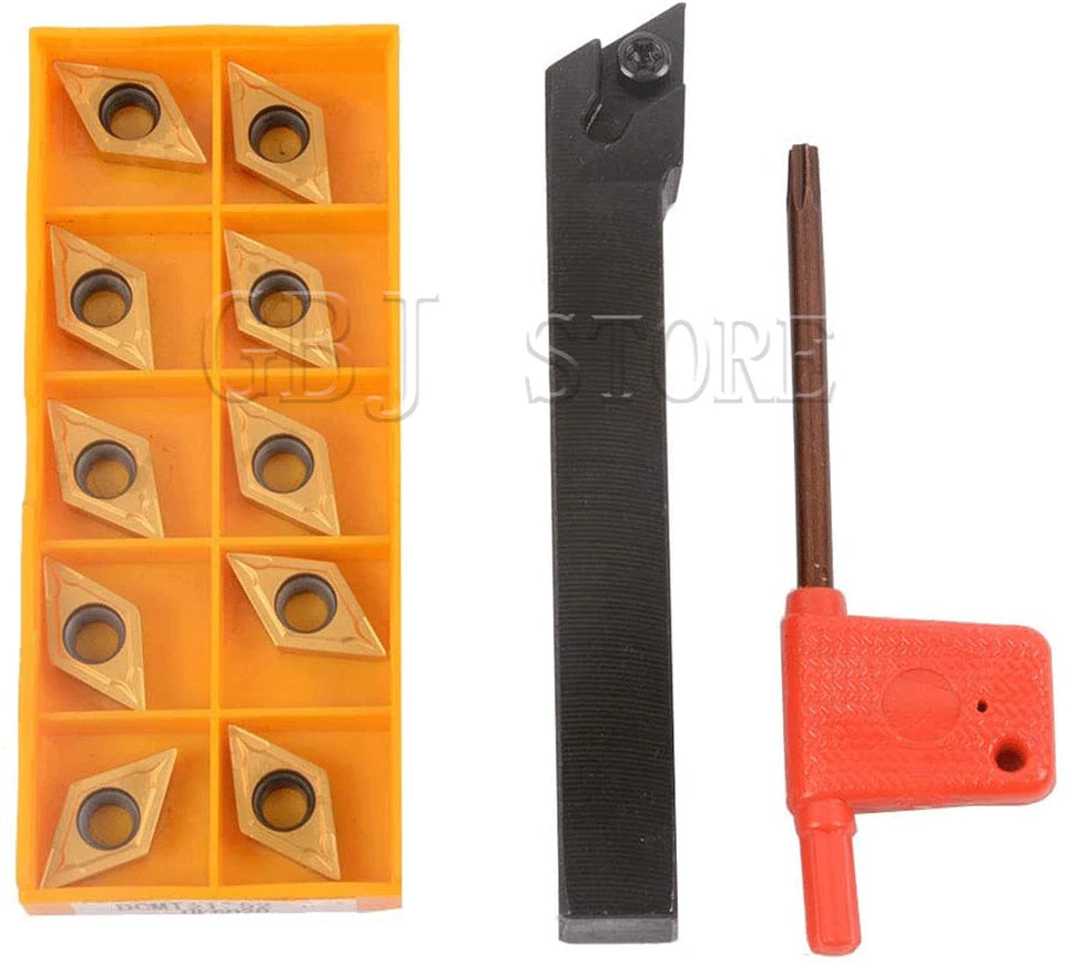 Sdjcl1212h11 Cnc Lathe Bracket + / Pack Dcmt11t304 Bp010 Carbide