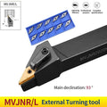Index Insert +Mvjnr1616k16 16x125mm Lathe Turn Tool Holder