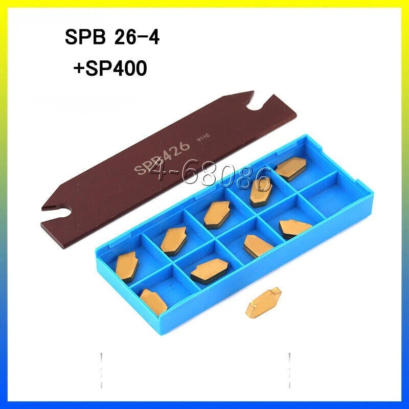 Spb26-4 Cut Off The Cutter Broad Tool Rod + Sp400 Cutting Carbide