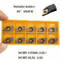 Dcmt11t308 Dcmt32.52 Carbide Inserts Blades For Lathe Turning Tool