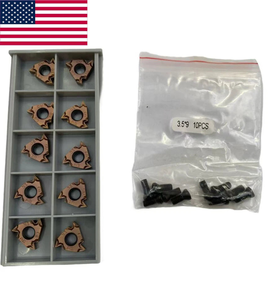 16irm Ag60 Gr80 Threading Turning Insert Size3/8" Tpi0.5-3 Usa