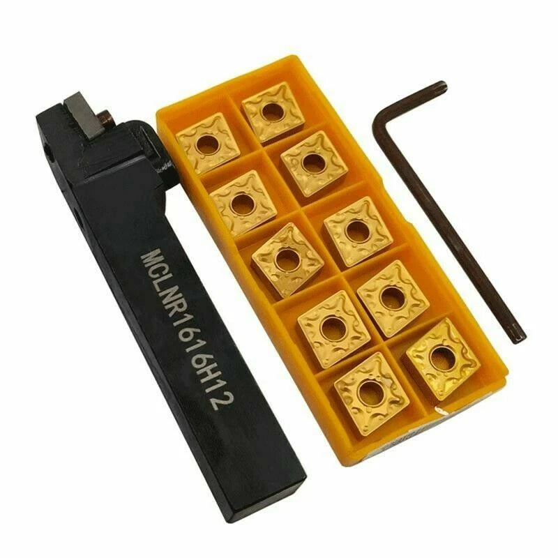 Mclnr1616h12 Holder+10p Cnmg120408 Cnmg432ma Carbide Inserts Lathe
