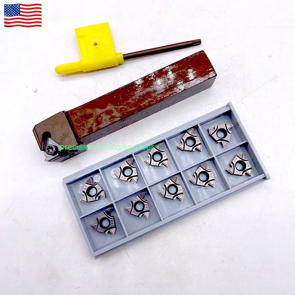 5/8 Lathe Threading Tool Ser1616h16 Serrated Threading Inserts Ag60