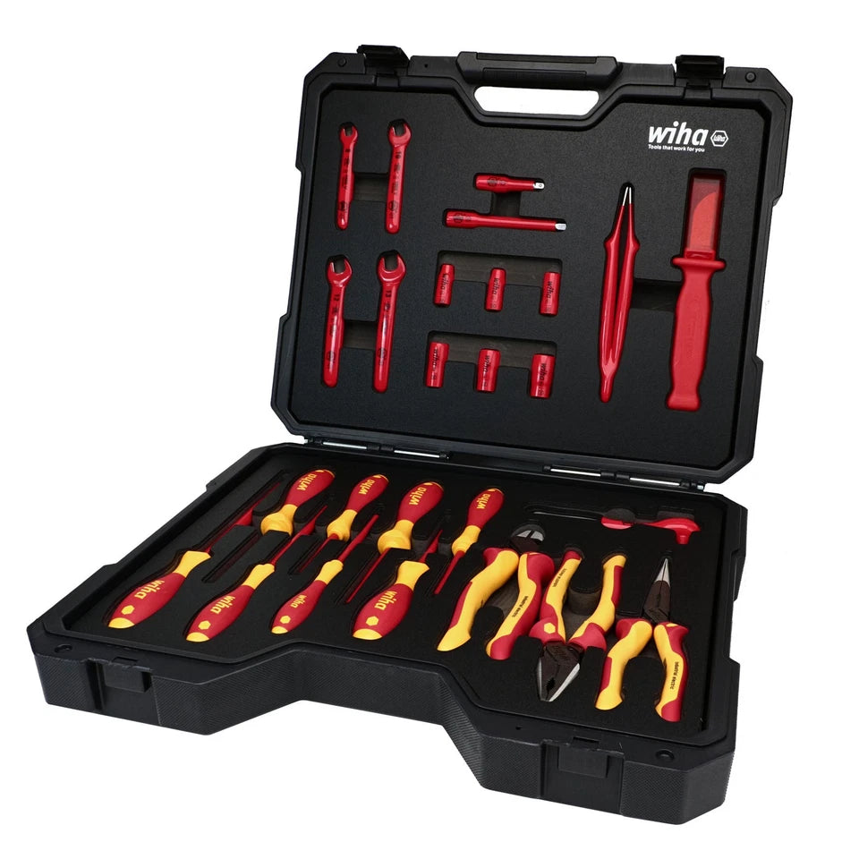 Wiha Insulated Hybrid & Ev Essentials Tool Kit (91890)