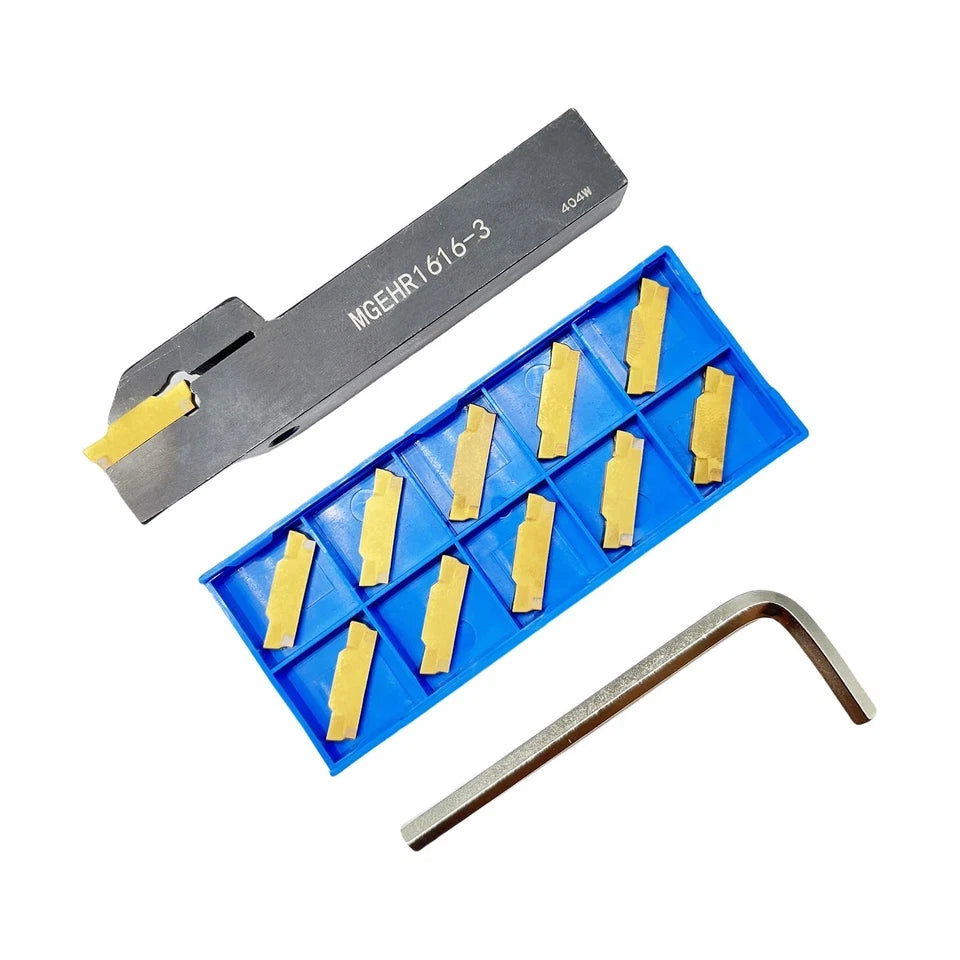 Us 1p Mgehr1616-3 Cnc Lathe Turning Tool External Grooving Tool