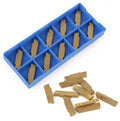 Carbide Inserts Blades For Lathe Turning Grooving Cutting Tool C#