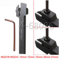 12*100mm Left Lathe Turn Tool Holder Groove Cutter Bar For Mgmn200