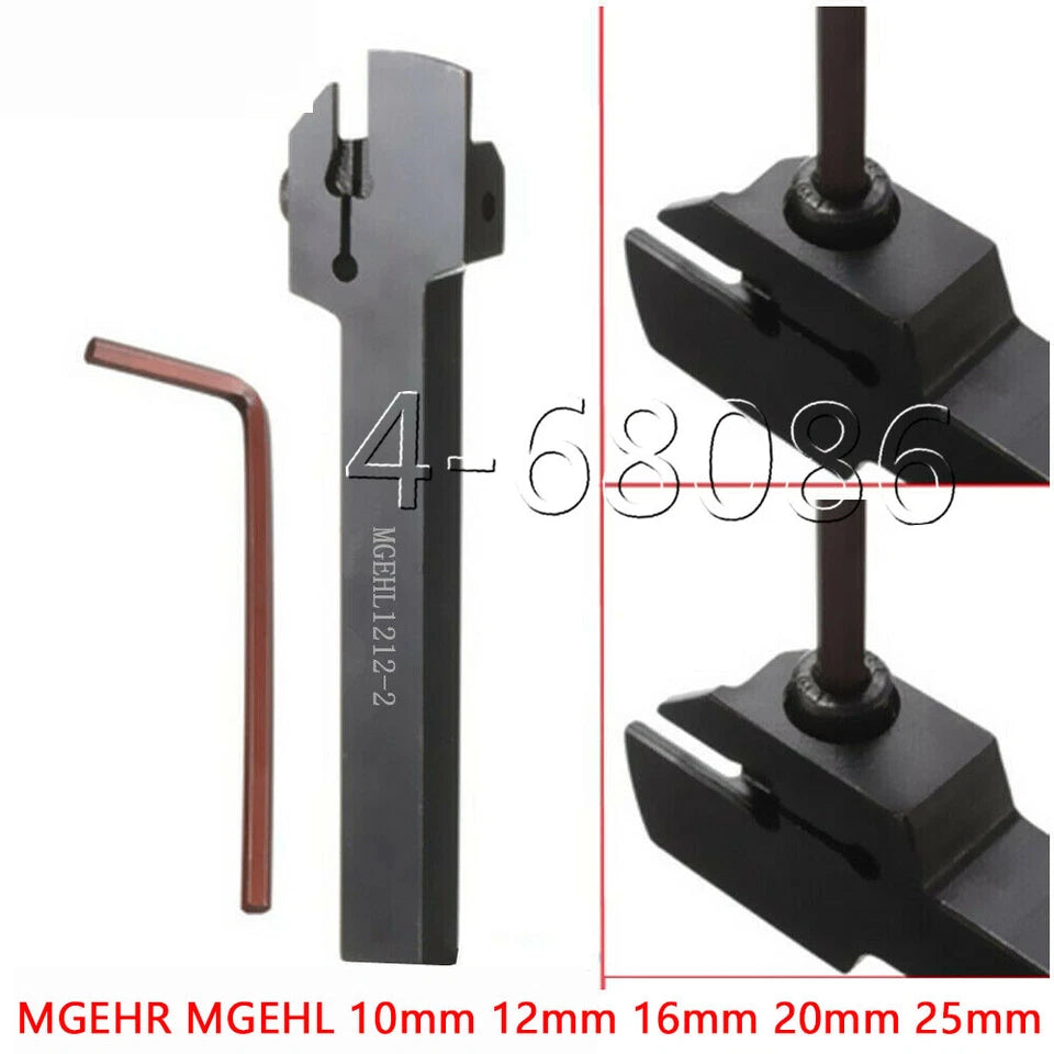 12*100mm Left Lathe Turn Tool Holder Groove Cutter Bar For Mgmn200