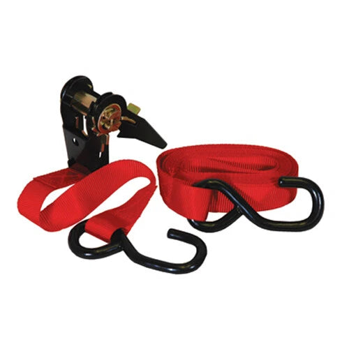K Tool 73861 Tie Down Ratcheting 1" X 13' 1200 Lb. Capacity - Forged