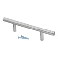Contemporary Euro Style 3-3/4" (108mm) Center To Center, Stainless