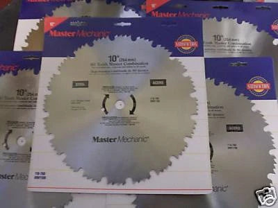 5 10" Master Mechanic Mm1109 Circular Table Compound Miter Saw Blades