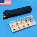 20mm Lathe Turning Tool + Tnmg Indexable Inserts Metal Ceramic