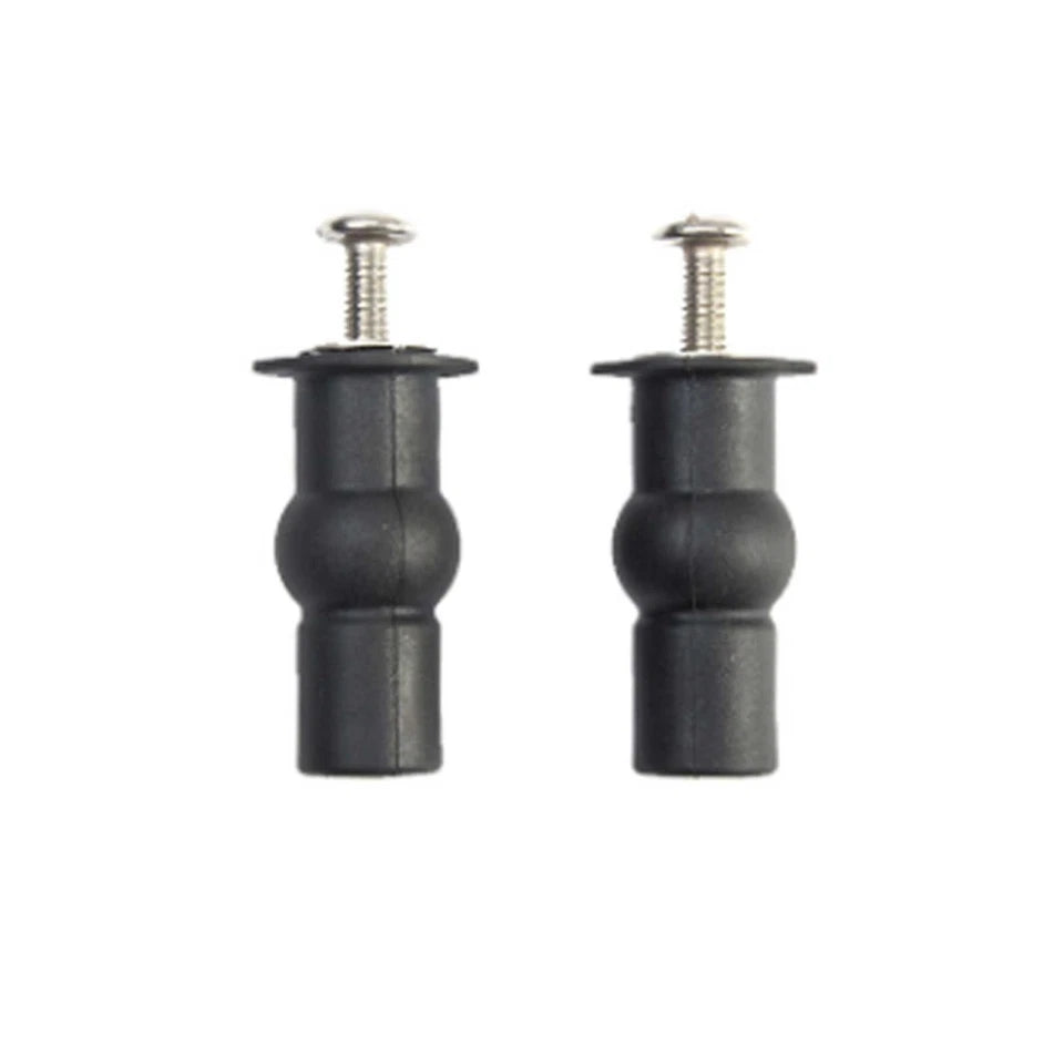 2* - Toilet Seat Screws Toilet Seat Hinges Bolt Expanding Rubber Top