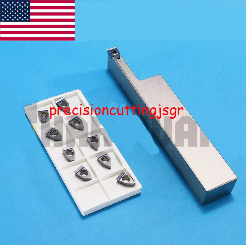 For Hafd08 Carbide Inserts 8mm Indexable Turning Tool Lathe Grooving