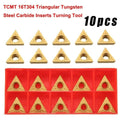 10 * Tcmt16t304 Carbide Tips Inserts Blade Cutter Lathe Turning