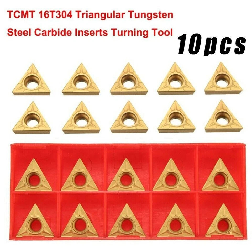10 * Tcmt16t304 Carbide Tips Inserts Blade Cutter Lathe Turning