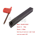 Sdjcr1010h07 10x100mm Lathe External Turning Tool Holder For Dcmt07