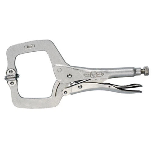 Irwin 11sp Vise Grip Locking C-clamp Pliers 11" With Swivel Pads