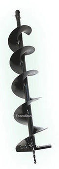 6" 150mm Earth Auger Bit For One-man Augers 2ft Depth