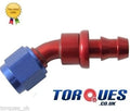 AN -8 (-8 JIC AN8 8AN) 30 Degree Push-On Socketless Hose Fitting