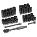 Grey Pneumatic 81659crd 3/8" Fractional And Metric Duo-socket Set