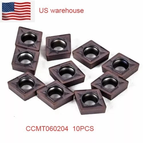 Ccmt060204 Bp1125 Ccmt21.51 Lathe Carbide Insert Tool For Steel
