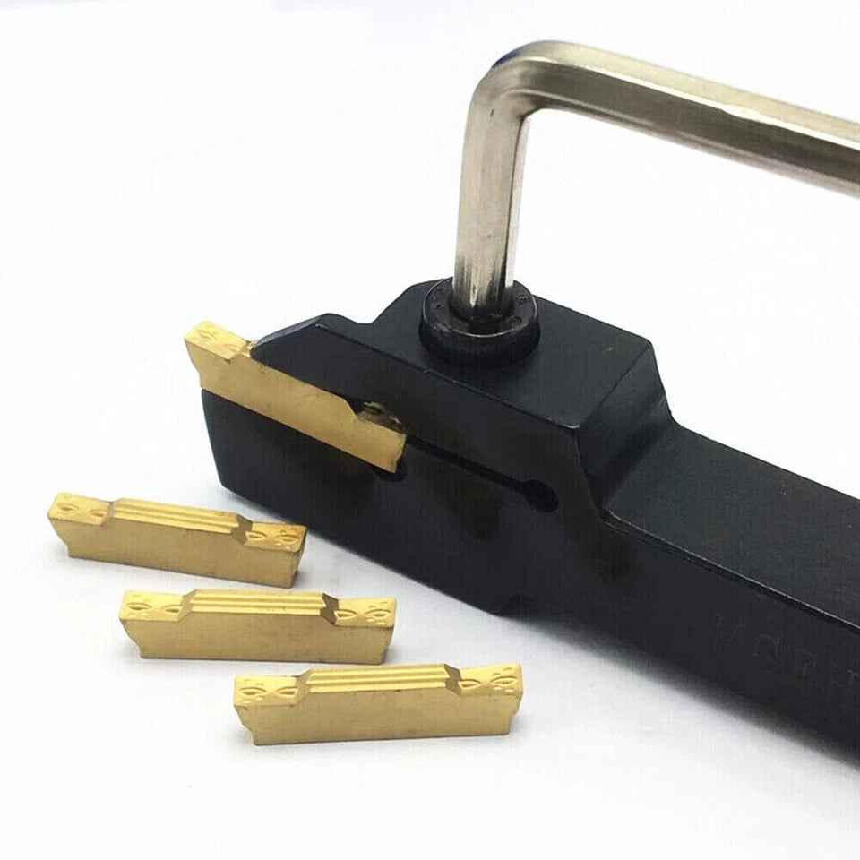 Carbide Insert & Mgehr1616-4 Parting Off Turning Holder Lathe Tool
