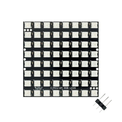 8x8 WS2812 Addressable RGB LED Panel Great for Arduino ESP Raspberry Pi