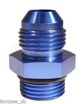 AN -4 (AN4 AN 04) to ORB-3 (3/8 UNF) O-Ring Boss Adapter