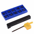 12mm Clcr1212h06 Lathe Turning Tool Holder +10x Ccmt060204 15tf