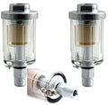 Lot 2 In-line Water & Oil Separator Filter Dryer Water Moisture Trap