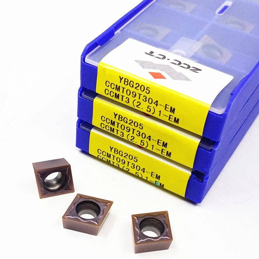 Ybg205 Ccmt32.51 Zcc.ct Cnc Blade Carbide Inserts Original