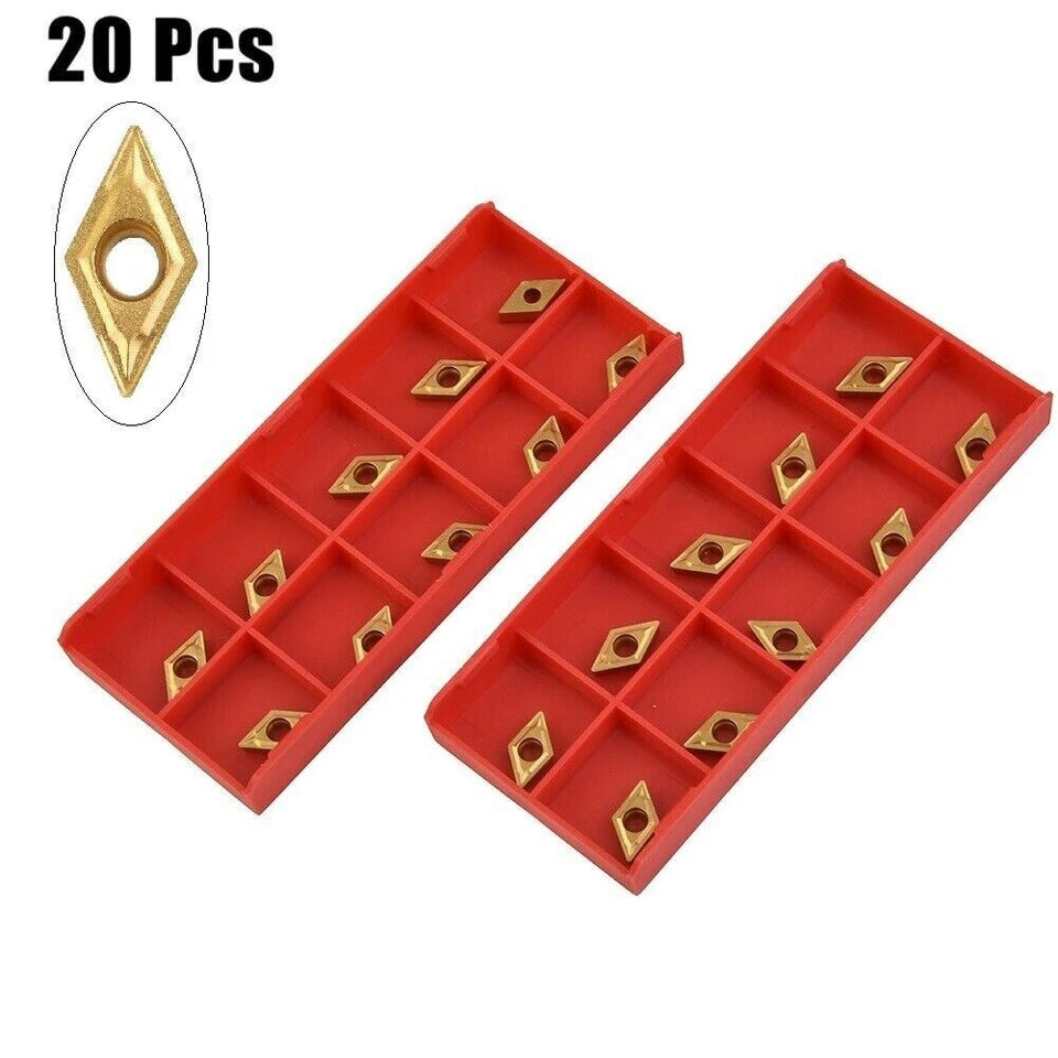 Dcmt070204 Bpc251 Carbide Inserts For Lathe Turning Tool Holder
