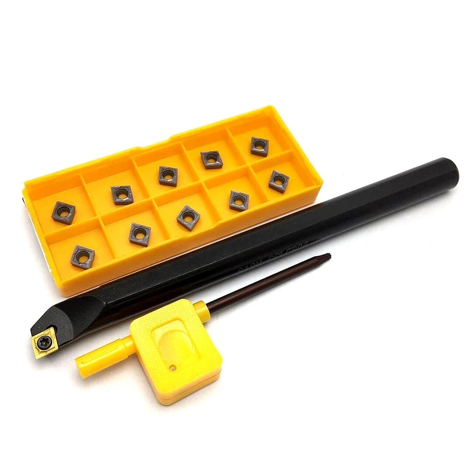 12mm S12m-sclcr06 Internal Lathe Boring Bar Turning Hole + Ccmt060204
