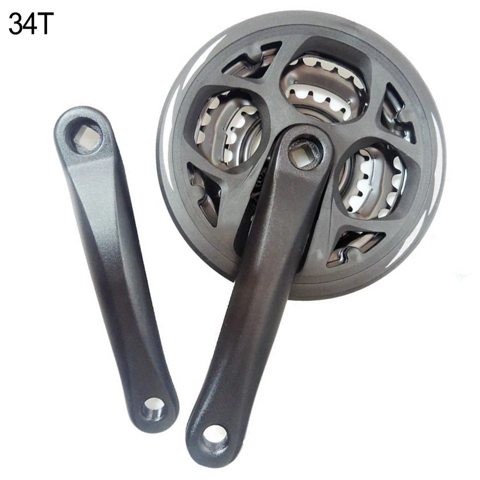 Support 7-9speed Bike Crankset 42-34-24t Approx 800g Brand New High