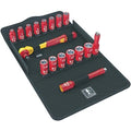Wera 05004970001 8100 Sb Vde 1 Zyklop Ratchet Set, Insulated, Switch