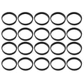 Rubber Washer Set For Plumbing Applications Includes Of 40mm Size