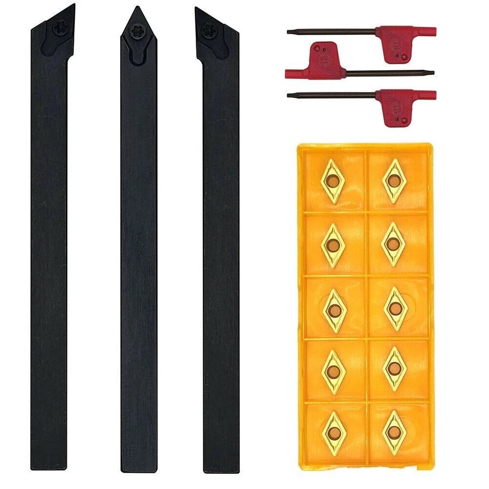 Dcmt070204 Carbide Inserts For Cnc Lathe Turning Tool Boring Holder