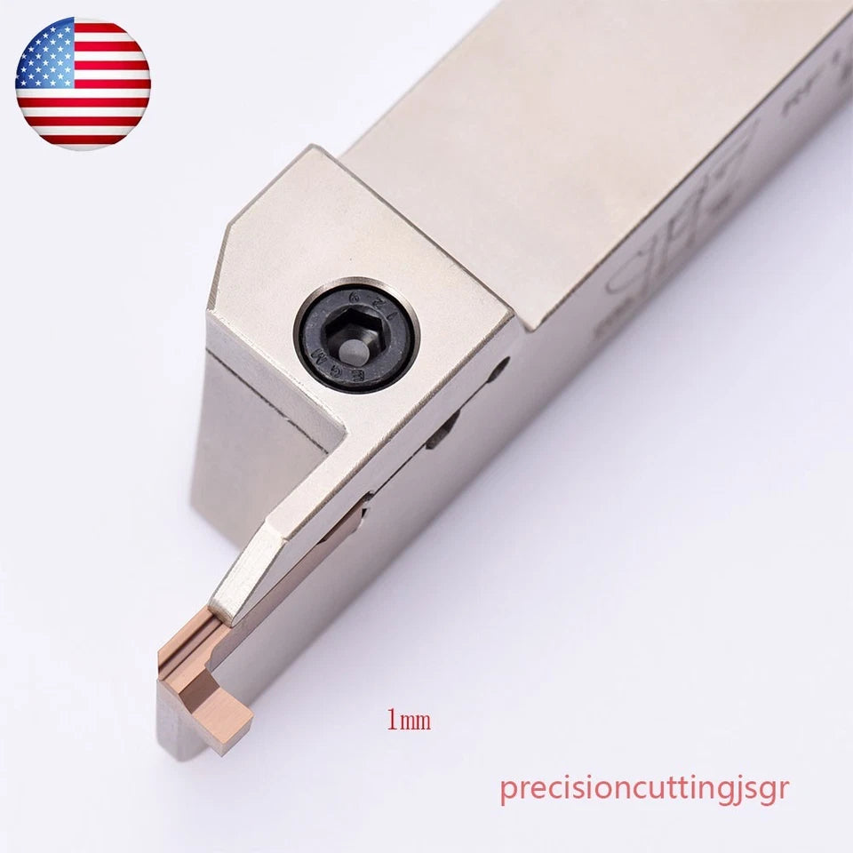 For 1mm Blade 20mm Rf123h Cut-off Grooving Parting Tool Holder-alloy