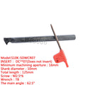 S10k Sdwcr07 12x150mm Inner Hole Boring Bar Turning Tool For Dcgt