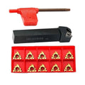 Sel1616h16 Lathe Thread Turn Tool Holder +10* 16er Ag60 3/8 Index