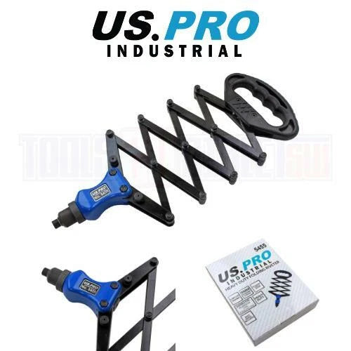 Us Pro Industrial Heavy Duty Lazy Tong Folding Riveter For Pop Rivets