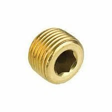 Parker 219p-8 1/2" Counter Sunk Brass Plug